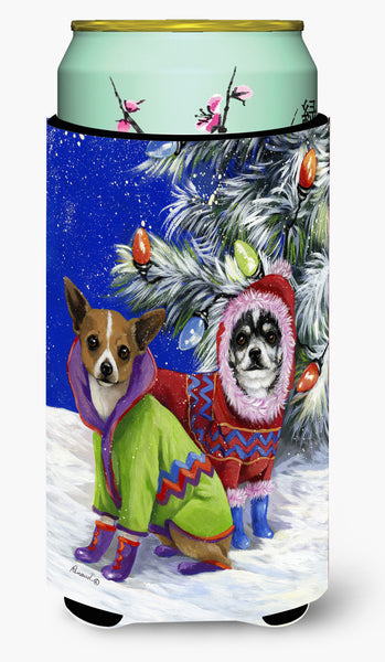 Buy this Chihuahua Christmas Snowflakes Tall Boy Hugger PPP3071TBC