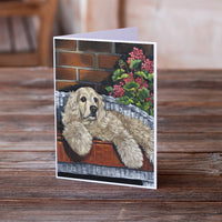 Cocker Spaniel Life is Good Greeting Cards and Envelopes Pack of 8