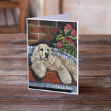 Cocker Spaniel Life is Good Greeting Cards and Envelopes Pack of 8