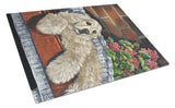 Buy this Cocker Spaniel Life is Good Glass Cutting Board Large PPP3074LCB
