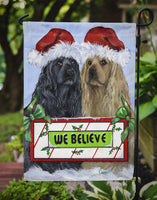 Cocker Spaniel Christmas Flag Garden Size PPP3075GF