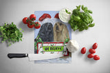 Cocker Spaniel Christmas Glass Cutting Board Large PPP3075LCB