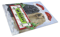 Buy this Cocker Spaniel Christmas Glass Cutting Board Large PPP3075LCB