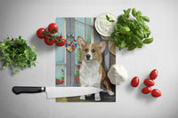 Corgi Suncatcher Glass Cutting Board Large PPP3076LCB