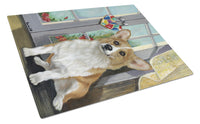 Buy this Corgi Suncatcher Glass Cutting Board Large PPP3076LCB