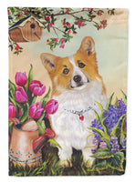 Buy this Corgi Sunshine Flag Garden Size PPP3077GF