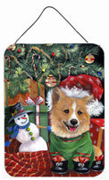 Buy this Corgi Under my Christmas Tree Wall or Door Hanging Prints PPP3078DS1216