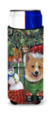Buy this Corgi Under my Christmas Tree Ultra Hugger for slim cans PPP3078MUK