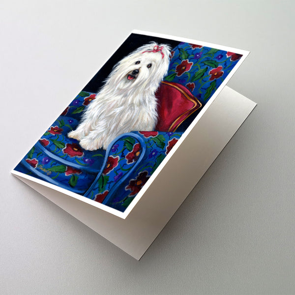 Buy this Coton De Tulear Royalty Greeting Cards and Envelopes Pack of 8