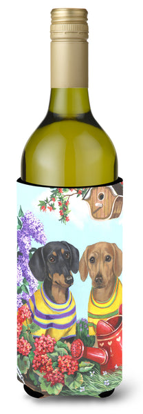 Buy this Dachshund Blooms Wine Bottle Hugger PPP3080LITERK