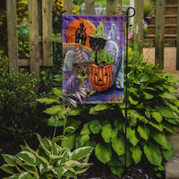 Dachshund Halloween Haunted House Flag Garden Size PPP3082GF