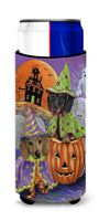 Buy this Dachshund Halloween Haunted House Ultra Hugger for slim cans PPP3082MUK