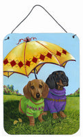 Buy this Dachshund Hot Doggies Wall or Door Hanging Prints PPP3084DS1216