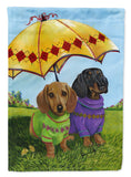 Buy this Dachshund Hot Doggies Flag Garden Size PPP3084GF