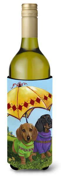 Buy this Dachshund Hot Doggies Wine Bottle Hugger PPP3084LITERK