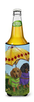 Dachshund Hot Doggies Ultra Hugger for slim cans PPP3084MUK