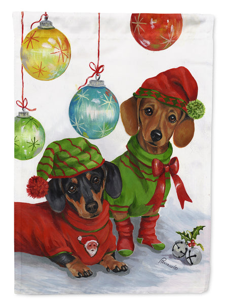 Buy this Dachshund Christmas Jingle Flag Garden Size PPP3085GF