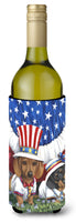 Buy this Dachshund USA Wine Bottle Hugger PPP3088LITERK