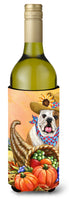 Buy this English Bulldog Autumn Wine Bottle Hugger PPP3090LITERK