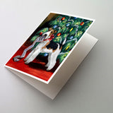 Buy this Fox Terrier Christmas Dear Santa Greeting Cards and Envelopes Pack of 8