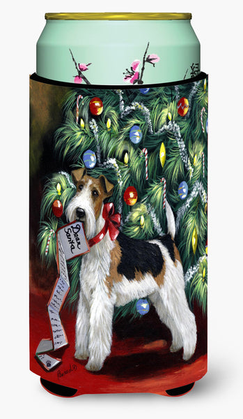 Buy this Fox Terrier Christmas Dear Santa Tall Boy Hugger PPP3092TBC