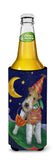 Fox Terrier Halloween Trick or Treat Ultra Hugger for slim cans PPP3093MUK