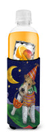 Fox Terrier Halloween Trick or Treat Ultra Hugger for slim cans PPP3093MUK