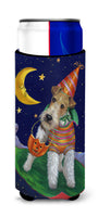 Buy this Fox Terrier Halloween Trick or Treat Ultra Hugger for slim cans PPP3093MUK