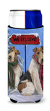 Buy this Fox Terrier Christmas We Believe Ultra Hugger for slim cans PPP3094MUK