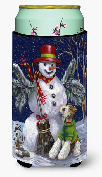 Buy this Fox Terrier Christmas Winter Fun Tall Boy Hugger PPP3095TBC