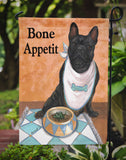 French Bulldog Bone Appetit Flag Garden Size PPP3096GF