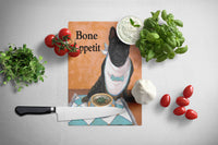 French Bulldog Bone Appetit Glass Cutting Board Large PPP3096LCB