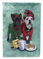 Buy this French Bulldog Christmas PJs Flag Canvas House Size PPP3097CHF
