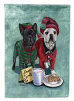 Buy this French Bulldog Christmas PJs Flag Garden Size PPP3097GF