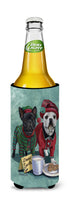 French Bulldog Christmas PJs Ultra Hugger for slim cans PPP3097MUK
