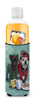 French Bulldog Christmas PJs Ultra Hugger for slim cans PPP3097MUK