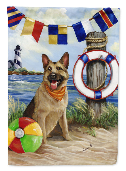 Buy this German Shepherd Life Saver Flag Canvas House Size PPP3099CHF