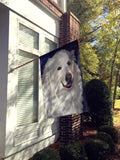 Great Pyrenees Meisha Flag Canvas House Size PPP3104CHF