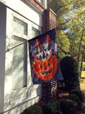 Jack Russell Terrier Halloween Flag Canvas House Size PPP3105CHF