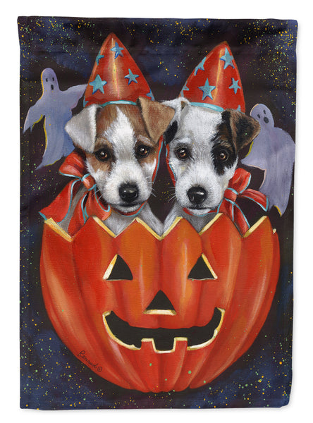 Buy this Jack Russell Terrier Halloween Flag Canvas House Size PPP3105CHF