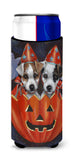 Buy this Jack Russell Terrier Halloween Ultra Hugger for slim cans PPP3105MUK