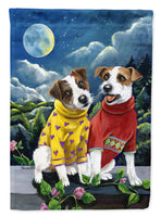 Buy this Jack Russell Terrier Moon Phase Flag Garden Size PPP3106GF