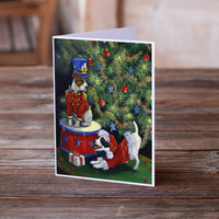 Jack Russell Christmas My Gift Greeting Cards and Envelopes Pack of 8