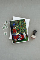 Jack Russell Christmas My Gift Greeting Cards and Envelopes Pack of 8