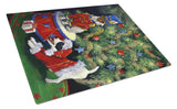 Buy this Jack Russell Christmas My Gift Glass Cutting Board Large PPP3107LCB
