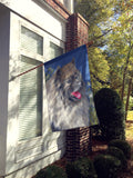 Keeshond Flag Canvas House Size PPP3110CHF