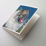 Buy this Keeshond Greeting Cards and Envelopes Pack of 8