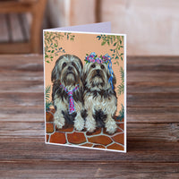 Lowchen Greeting Cards and Envelopes Pack of 8