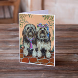 Lowchen Greeting Cards and Envelopes Pack of 8