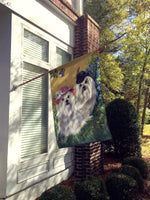 Maltese Mr & Mrs Flag Canvas House Size PPP3112CHF
